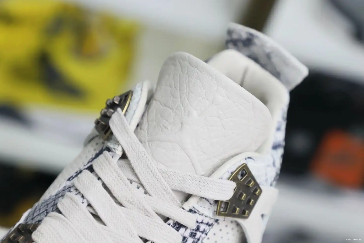 Jordan Air snakeskin Kimikick retro Jordan 4 0718